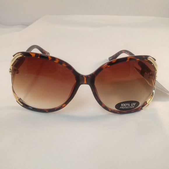 Mixit Accessories - Large Square Women's Tortoise Sunglasses New